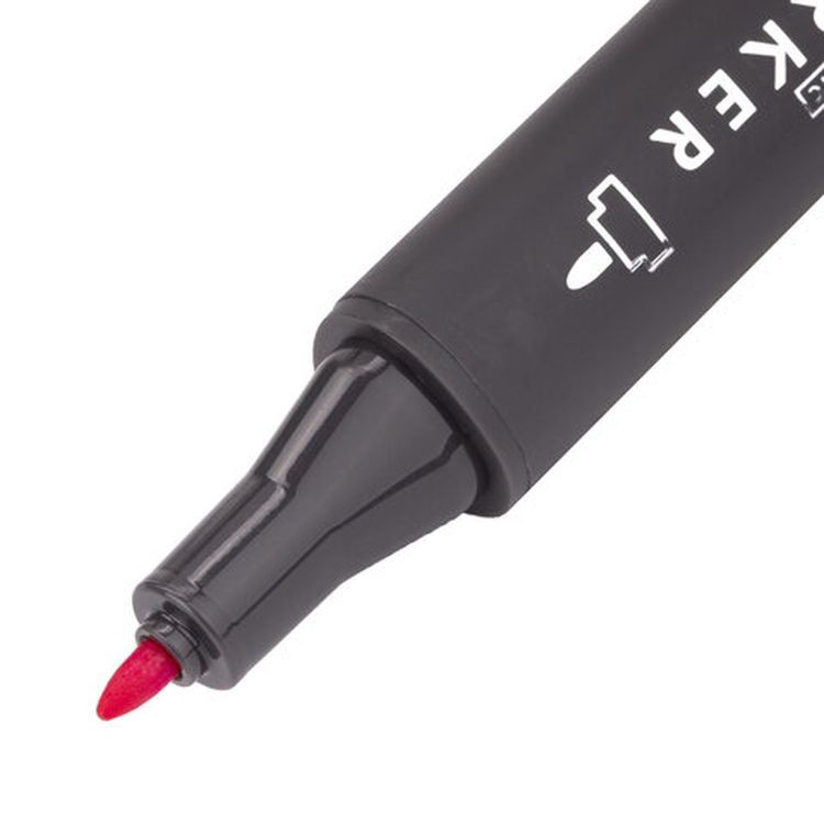 Маркер для скетчинга двусторонний 1 мм - 6 мм BRAUBERG ART CLASSIC, цвет: розовый флуоресцентный — картинка 4