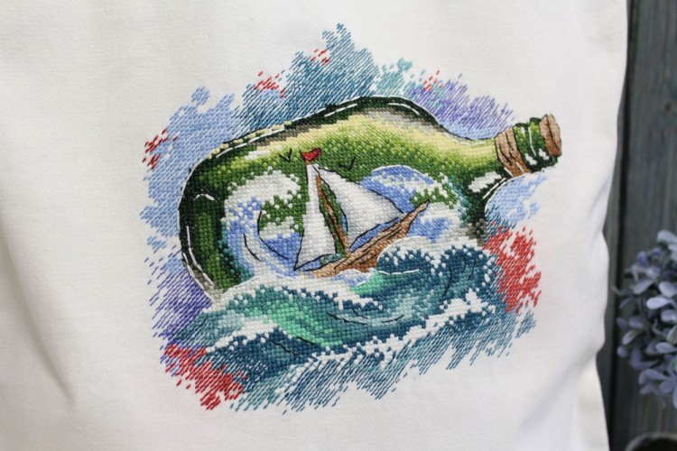 Набор для вышивания «Морское послание» — картинка 2