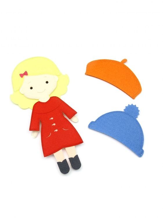 Игровой набор «Одень куклу. 4 сезона» — картинка 2