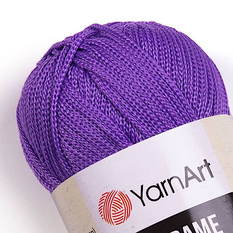 Пряжа YarnArt Macrame (135), сирень, 5 шт. по 90 г — картинка 2