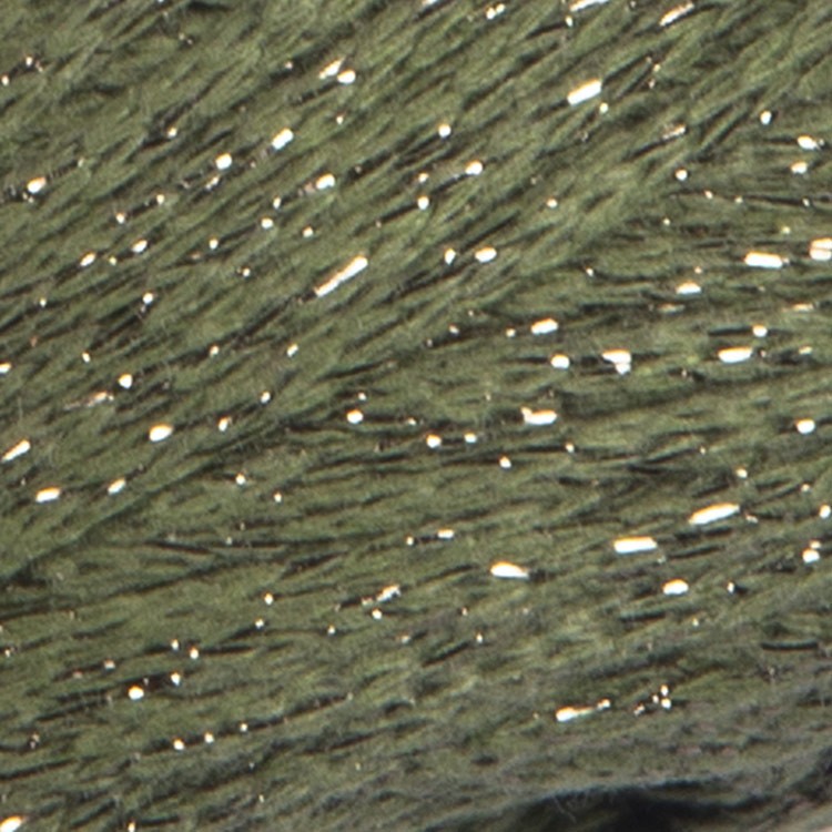 Пряжа YarnArt Macrame Cotton Lurex (Макраме Коттон Люрекс) (741), светло-оливковый-золотой, 5 шт. по 250 г — картинка 2