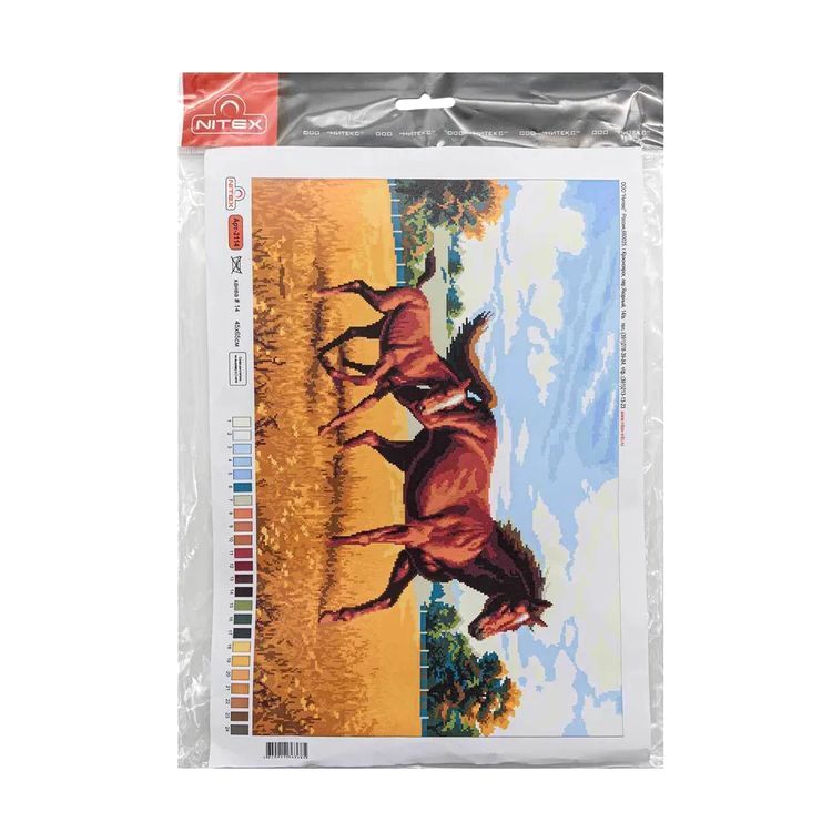 Набор для вышивания «Лошади» — картинка 3