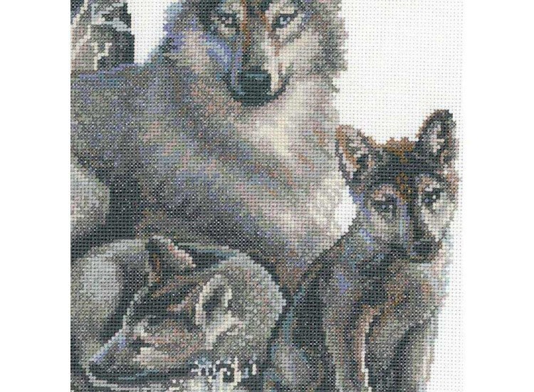 Набор для вышивания «Волки» — картинка 3
