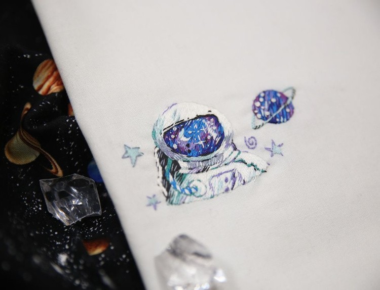 Набор для вышивания «Космонавт» — картинка 2