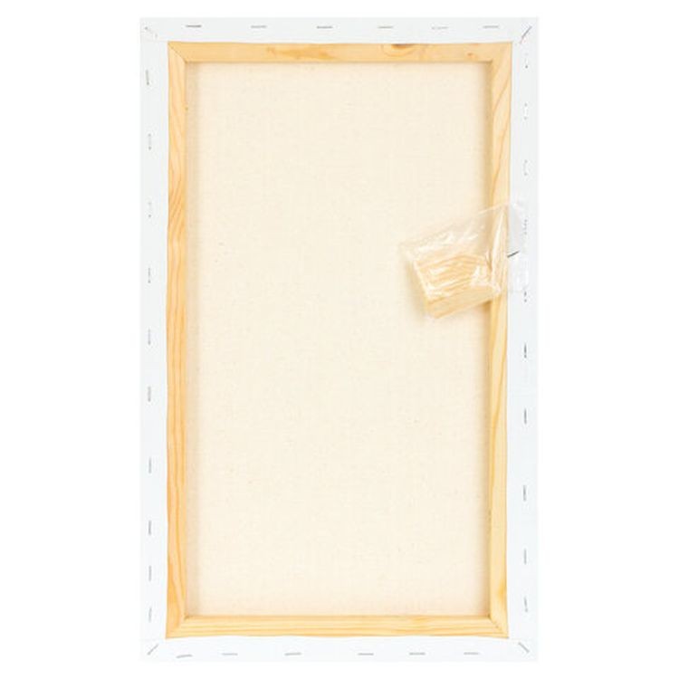 Холст на подрамнике BRAUBERG ART DEBUT, 30х50 см, 280 г/м2, грунт, 100% хлопок, мелкое зерно — картинка 4