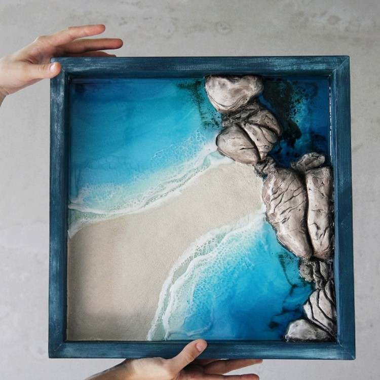 Паста для объемных работ Smooth Stone, ResinArt — картинка 2