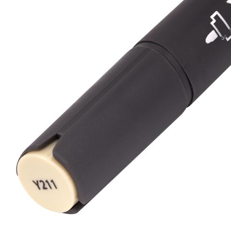 Маркер для скетчинга двусторонний 1 мм - 6 мм BRAUBERG ART CLASSIC, цвет: светлый желто-серый — картинка 5