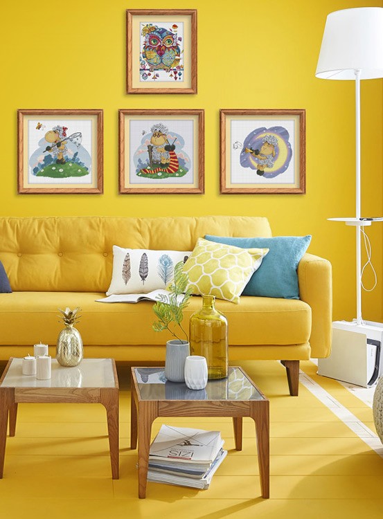 Набор для вышивания «Овечка с сачком» — картинка 8