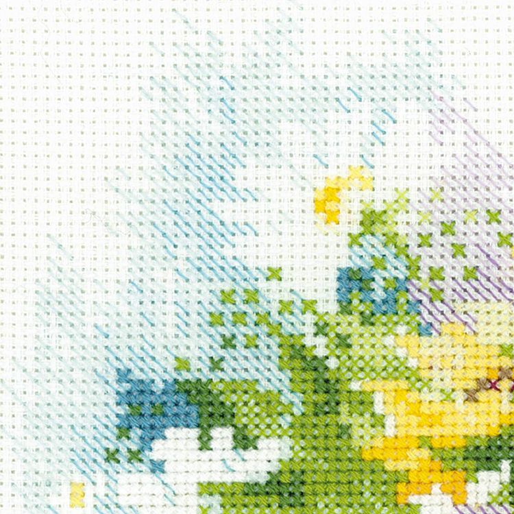 Набор для вышивания «Акварельные подсолнухи» — картинка 3