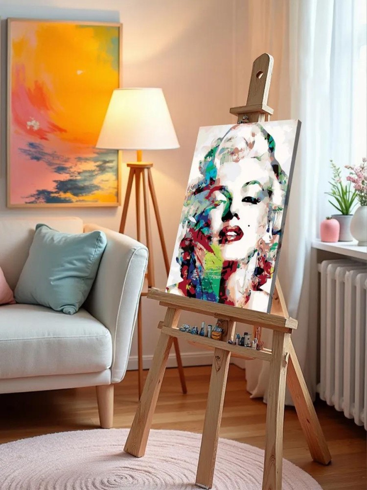 Картина по номерам «Мэрилин Монро» — картинка 9