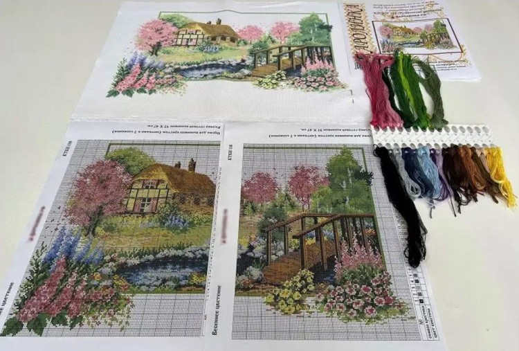 Набор для вышивания «Весеннее цветение» — картинка 4