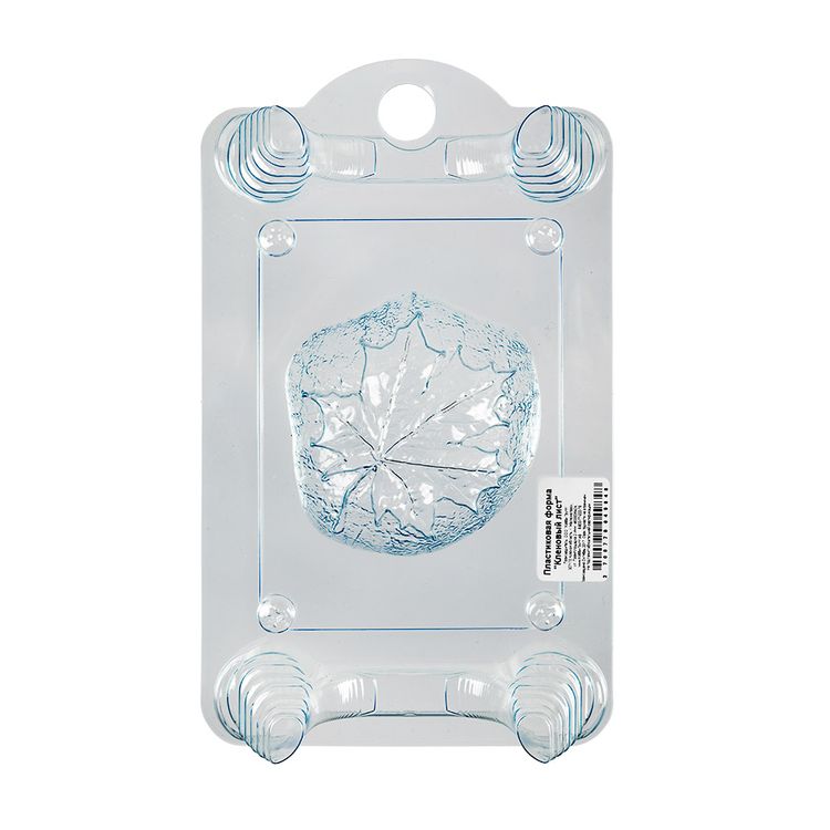 Пластиковая форма для мыла №01 «Кленовый лист»