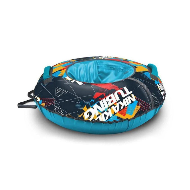 Детская зимняя ватрушка тюбинг для катания 95 см — картинка 4