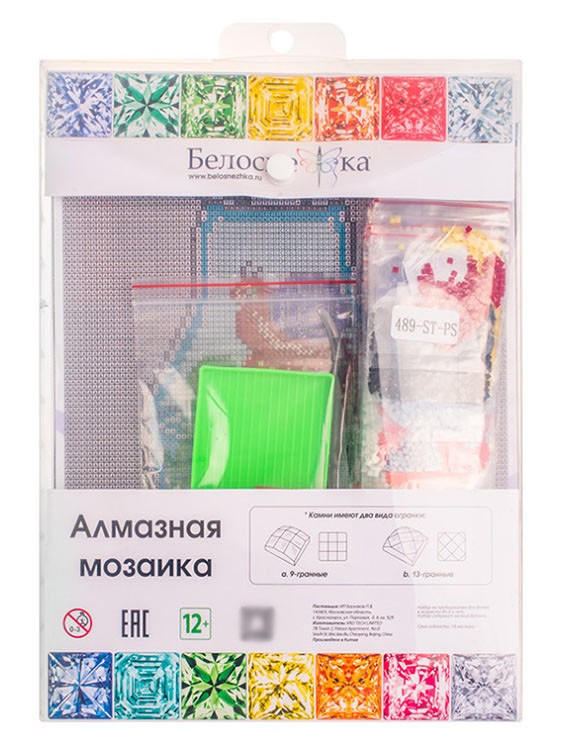 Алмазная вышивка «Черепашка в лампочке» — картинка 7