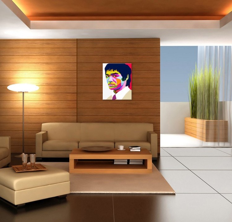 Картина по номерам «Брюс Ли» — картинка 3