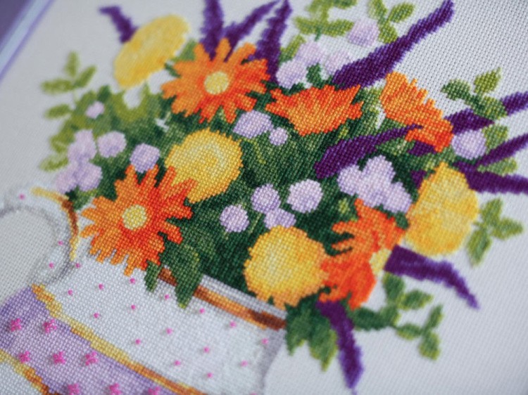 Набор для вышивания «Лаванда и мёд» — картинка 3