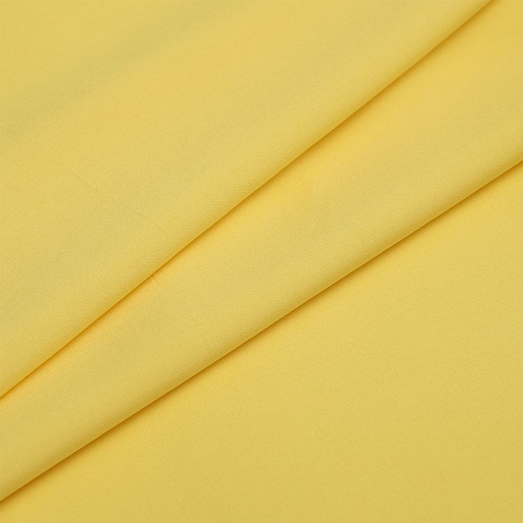 Ткань Штапель, матовая, 5 м, ширина 145 см, 110 г/м2, цвет: 21 бледно-желтый, TBY — картинка 2