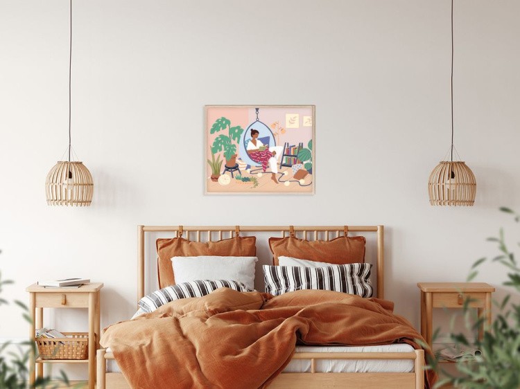 Картина по номерам «Выходной дома» — картинка 3