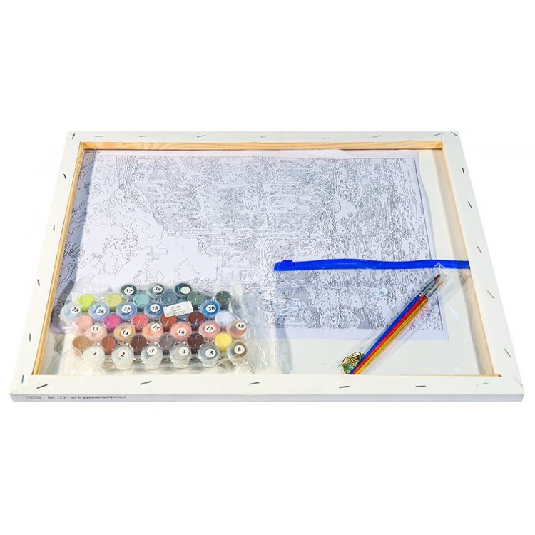 Картина по номерам «Венецианские цвета» — картинка 3