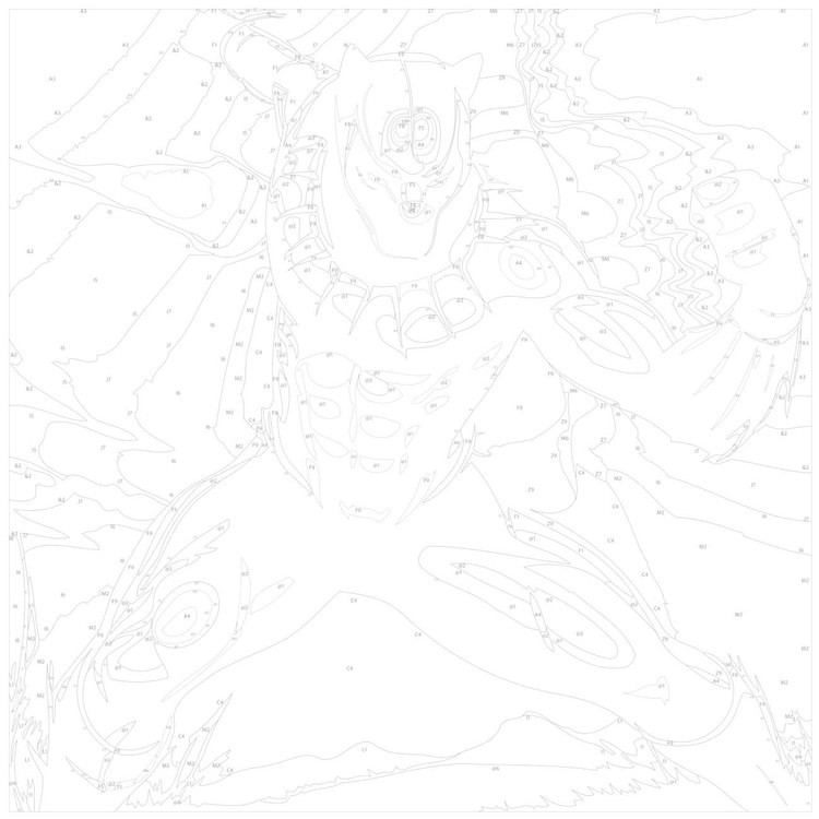 Картина по номерам «Черная пантера» — картинка 3