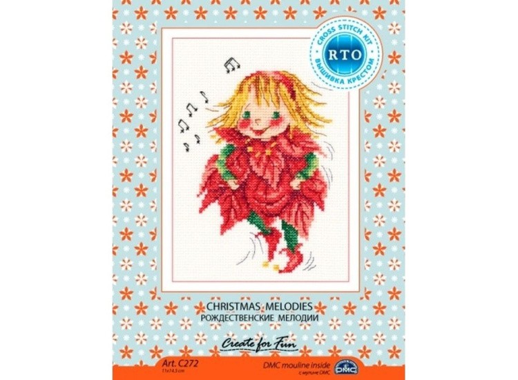 Набор для вышивания «Рождественские мелодии» — картинка 3