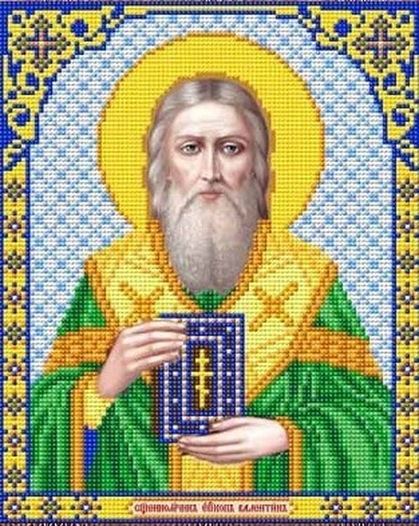 Рисунок на ткани «Священномученик Валентин»