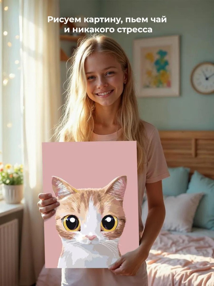 Картина по номерам «Тимоша» — картинка 7