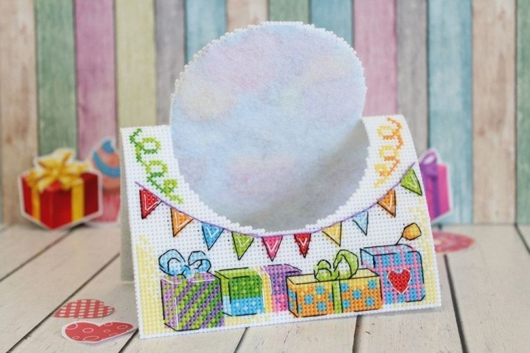 Набор для вышивания «Открытка. С Днем Рождения» — картинка 4