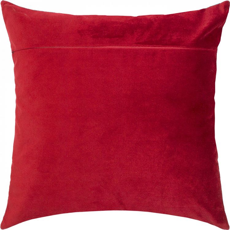 Набор для вышивания подушки «Обратная сторона наволочки для подушки», цвет: красное вино (бархат), Чарівниця