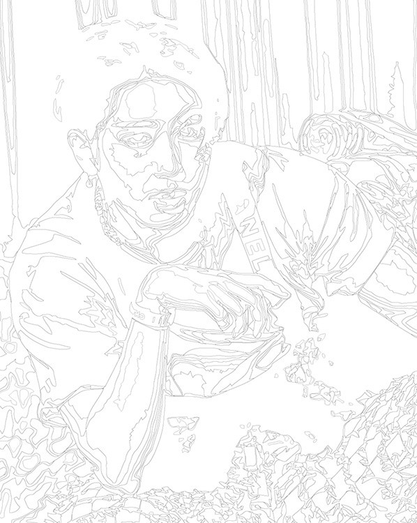 Картина по номерам «Stray Kids Стрей Кидс KPOP кпоп 40x50» — картинка 3