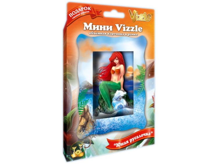 Объемная картина «Юная русалочка» — картинка 2