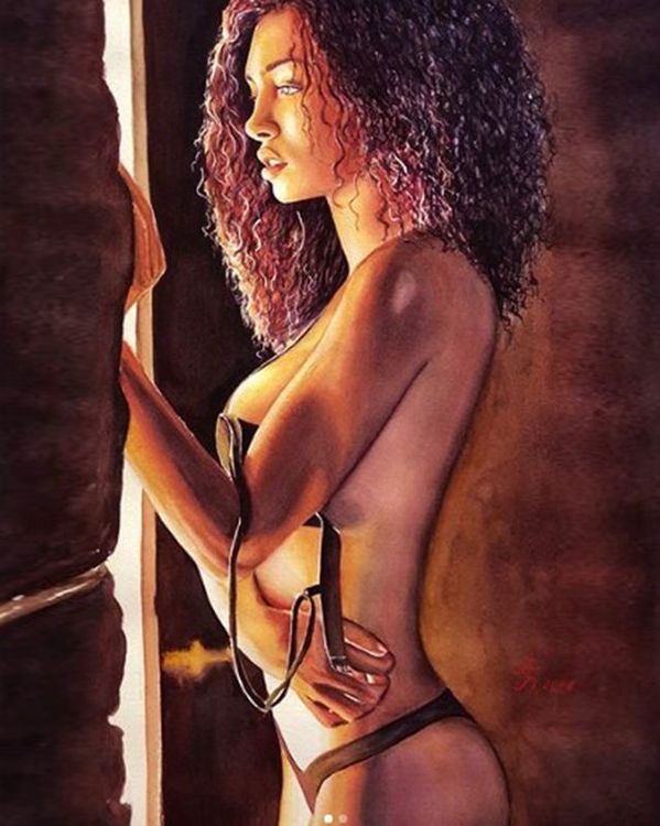 Алмазная вышивка «Девушка» — картинка 2