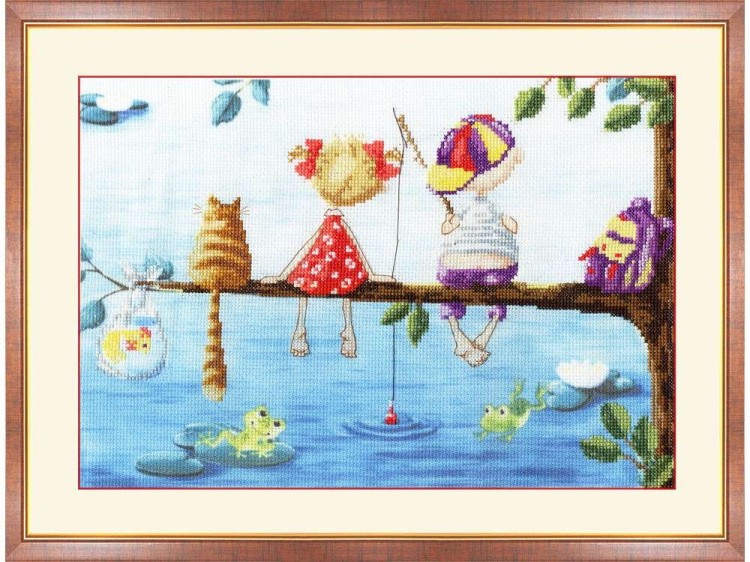 Набор для вышивания «Детки на ветке» — картинка 2