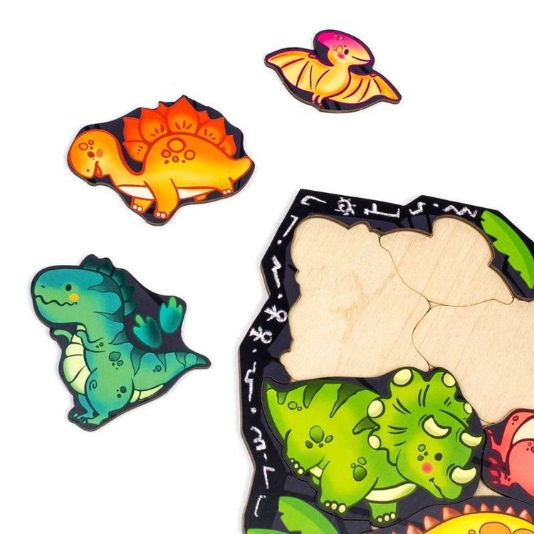 Пазл-головоломка «Динозавры» — картинка 3