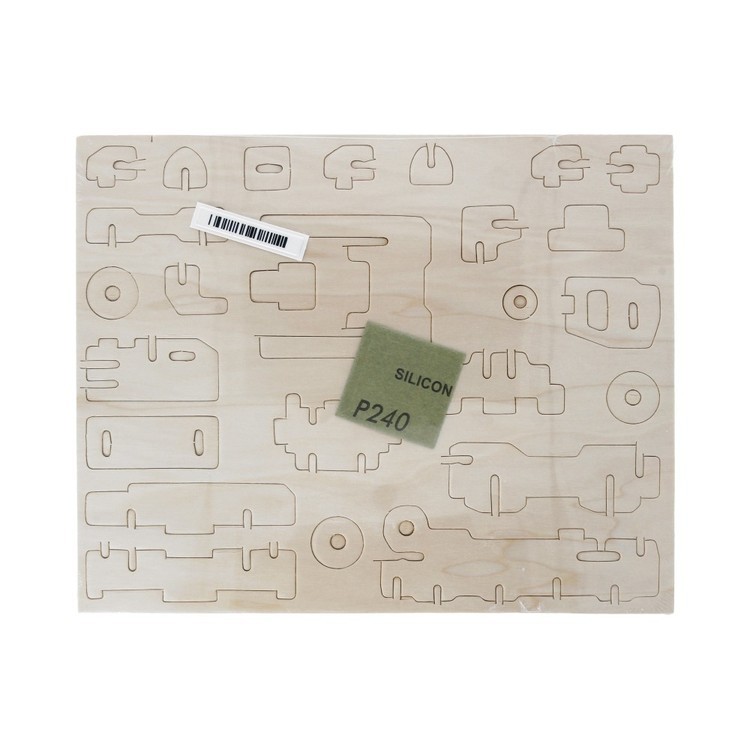 3D-пазл Ракетная установка, 52 элемента, REZARK — картинка 2