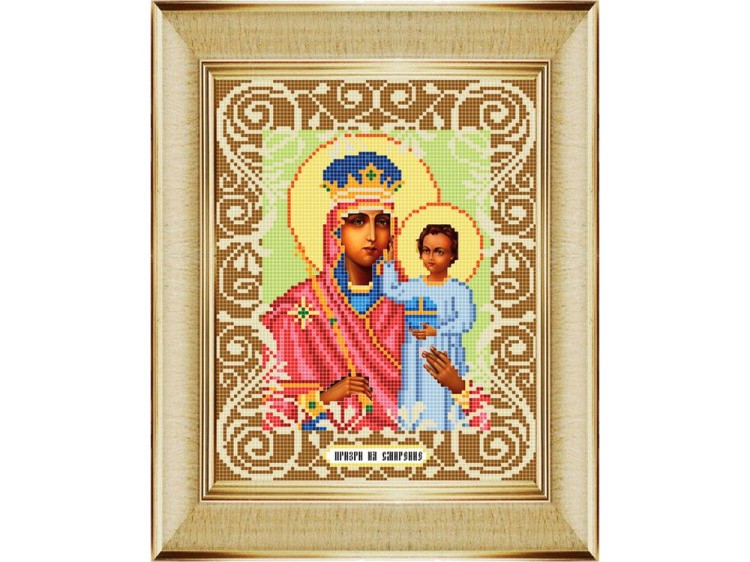 Рисунок на ткани «Богородица Призри на смирение» — картинка 2