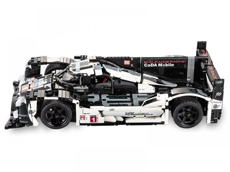 Конструктор CADA спортивный автомобиль Porshe 919, 1586 деталей
 — картинка 4