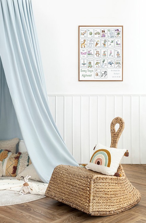 Набор для вышивания «Baby Toys Alphabet (Детские игрушки Алфавит)» — картинка 10