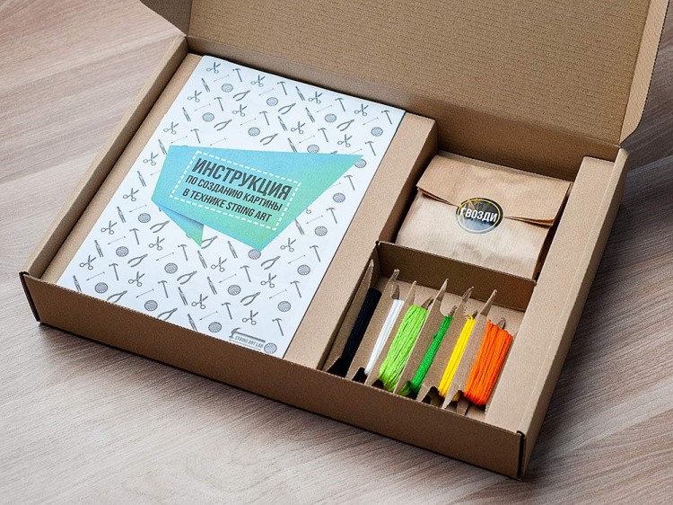 Набор для творчества STRING ART «Тукан» — картинка 3