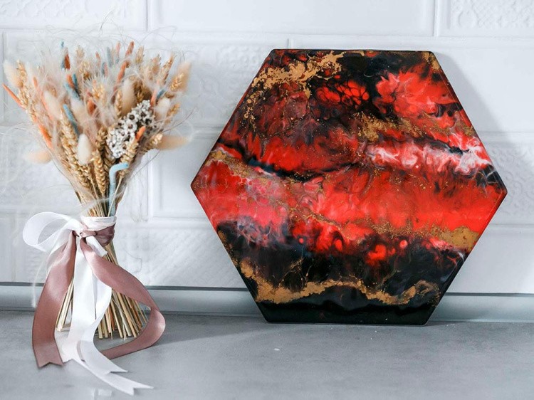 Art Board для рисования шестигранник 32 см, Art Blong — картинка 6