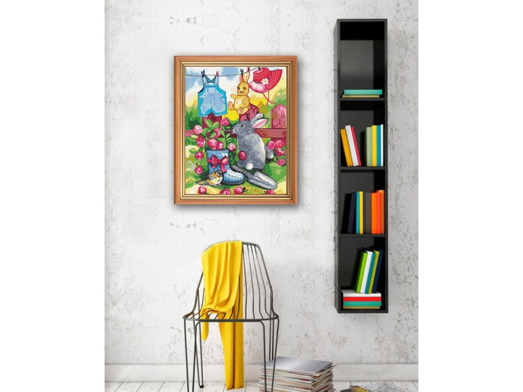 Алмазная вышивка «Солнечные зайчики» — картинка 3