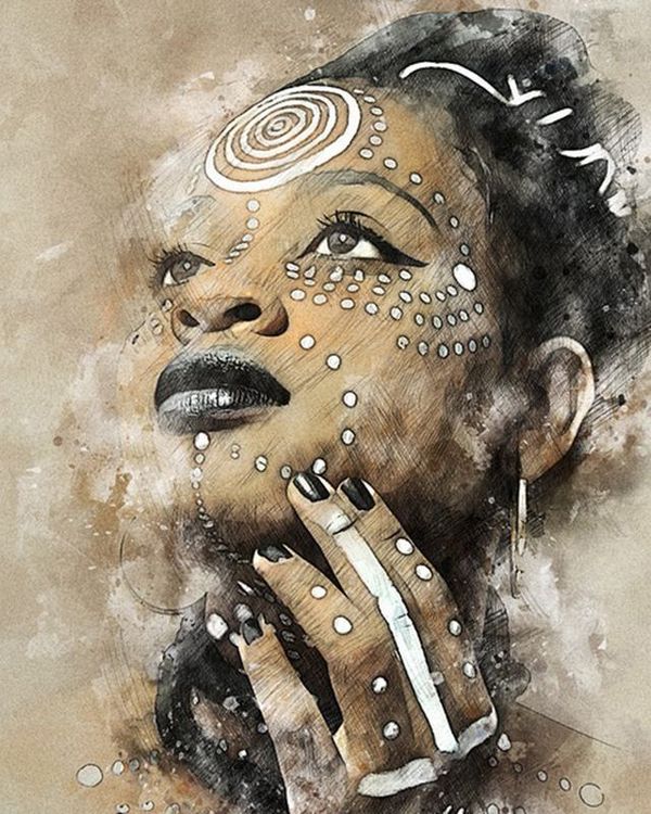 Алмазная вышивка «Взгляд в небо» — картинка 2