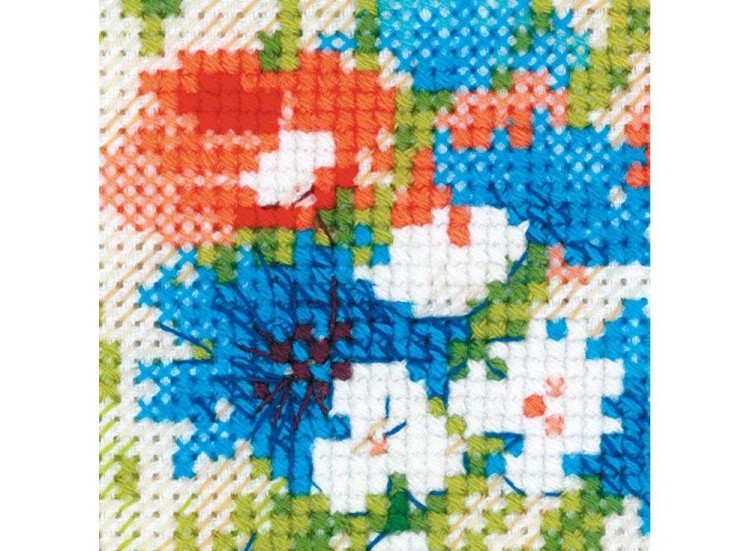 Набор для вышивания «Букетик с васильками» — картинка 3