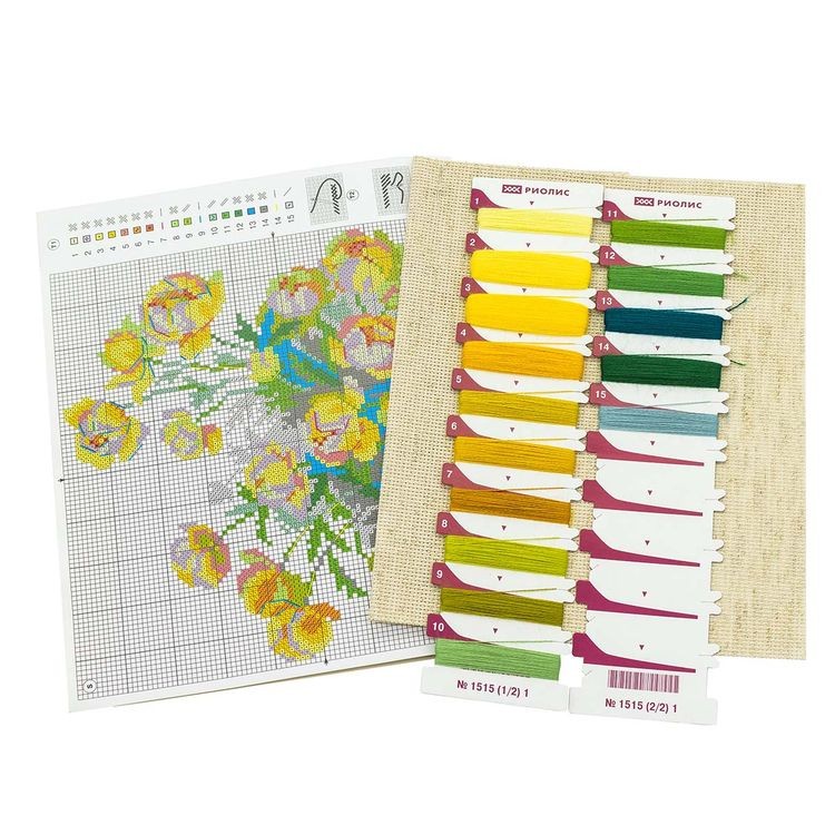 Набор для вышивания «Купавки» — картинка 7