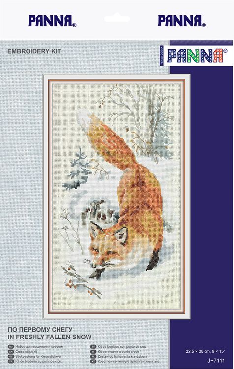 Набор для вышивания «По первому снегу» — картинка 2