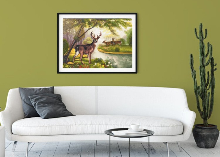 Алмазная вышивка «Лесная сказка» — картинка 3