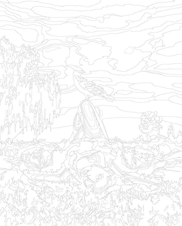 Картина по номерам «Дневники вампира: Постер 2» — картинка 3