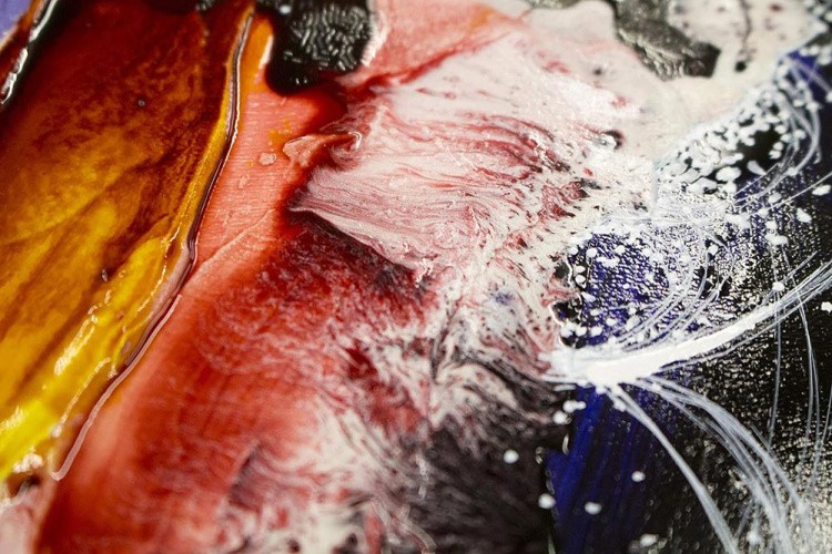 Набор красок Mixed Media - Vitrail и Ceramic, 6 шт. — картинка 6