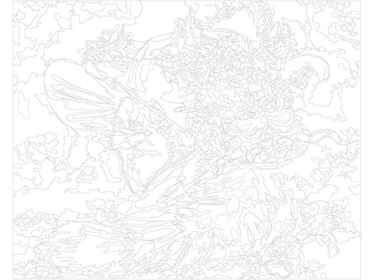 Картина по номерам «Модница» — картинка 3