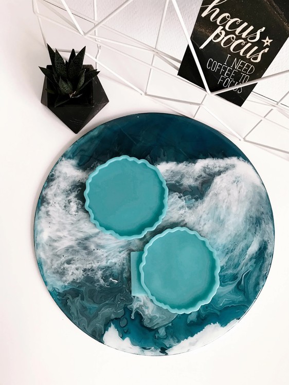 Модель №101 Силиконовый молд подстаканник, d 12 см, Craftsmen.store — картинка 3